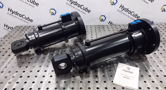 China Supplier Tsish Custom Design Small Piston Micro Bore Mini Rod Short Stroke Double Acting Hydraulic Cylinder for Scissor Lift Table Farm Tractor Loader