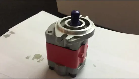 Bomba de engrenagem do cilindro hidráulico de peças de caminhão