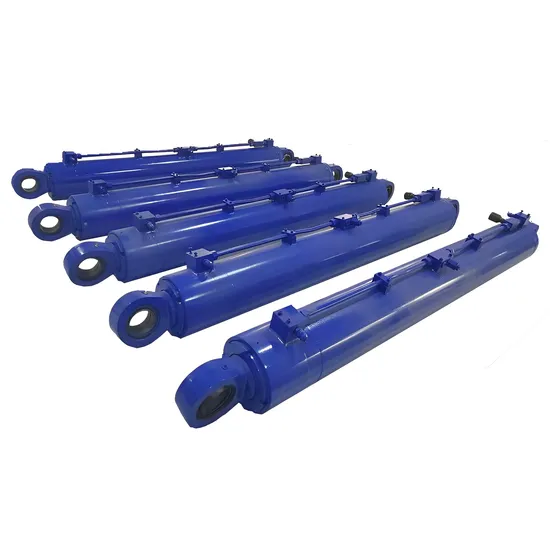 Cilindro de óleo do cilindro de elevação hidráulica de super boa qualidade com componentes do cilindro hidráulico